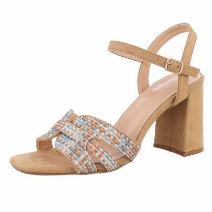 Damen Sandaletten - camel