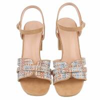 Damen Sandaletten - camel