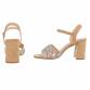 Damen Sandaletten - camel