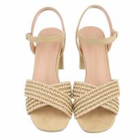 Damen Sandaletten - beige
