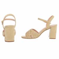 Damen Sandaletten - beige