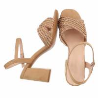 Damen Sandaletten - camel
