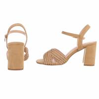 Damen Sandaletten - camel