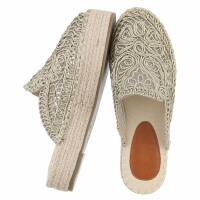 Damen Pantoletten - gold