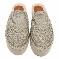 Damen Pantoletten - gold