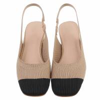 Damen Klassische Pumps - khaki