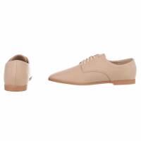 Damen Schnürer - beige