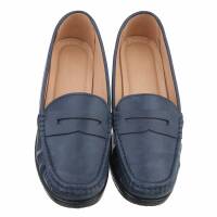 Damen Mokassins - blue