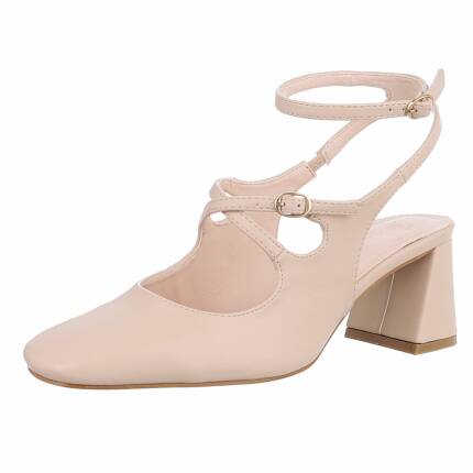 Damen Klassische Pumps - beige