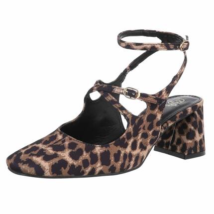Damen Klassische Pumps - leopard