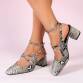 Damen Klassische Pumps - snake