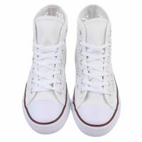Damen High-Sneakers - blanco