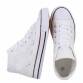 Damen High-Sneakers - blanco