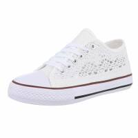 Damen Low-Sneakers - blanco