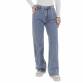 Damen High Waist Jeans von Laulia - blue