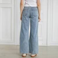 Damen High Waist Jeans von Laulia - blue