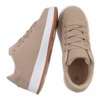 Damen Low-Sneakers - khaki