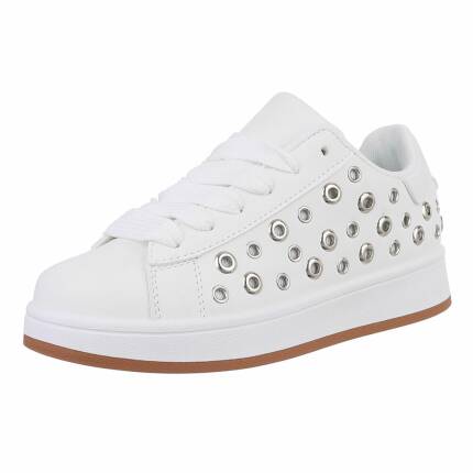 Damen Low-Sneakers - white
