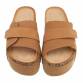 Damen Keilsandaletten - camel