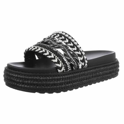 Damen Pantoletten - black