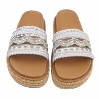 Damen Pantoletten - white