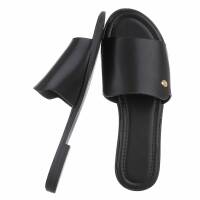 Damen Flache Sandalen - black