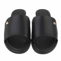 Damen Flache Sandalen - black