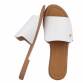 Damen Flache Sandalen - white