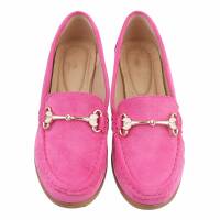 Damen Mokassins - fushia