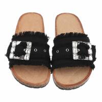 Damen Pantoletten - black