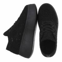 Damen Low-Sneakers - black