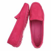 Damen Mokassins - fuchsia