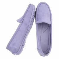 Damen Mokassins - purple