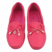 Damen Mokassins - fuchsia