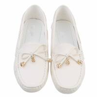 Damen Mokassins - white