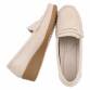 Damen Mokassins - beige