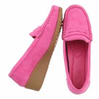 Damen Mokassins - fuchsia