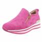 Damen Low-Sneakers - pink