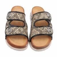 Damen Pantoletten - black