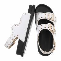 Damen Pantoletten - white