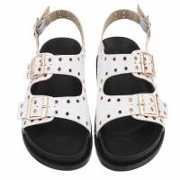 Damen Pantoletten - white