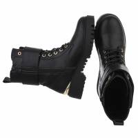 Damen Schnürstiefeletten - black