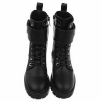 Damen Schnürstiefeletten - black