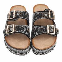 Damen Pantoletten - black