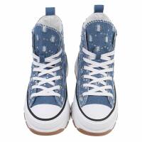 Damen High-Sneakers - dlblue