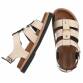 Damen Keilsandaletten - beige