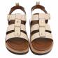 Damen Keilsandaletten - beige