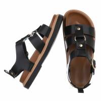 Damen Keilsandaletten - black
