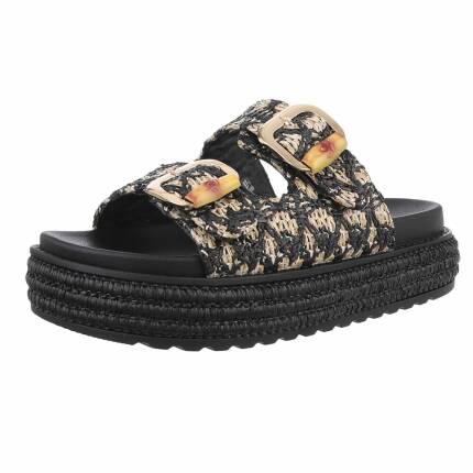 Damen Pantoletten - black