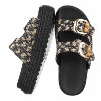 Damen Pantoletten - black